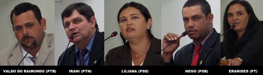 Bloco que dsiputa a presidência