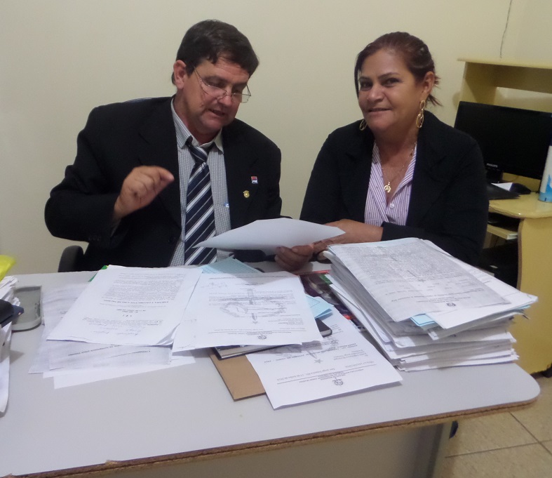 Neusa e Irani - votaram para prosseguir